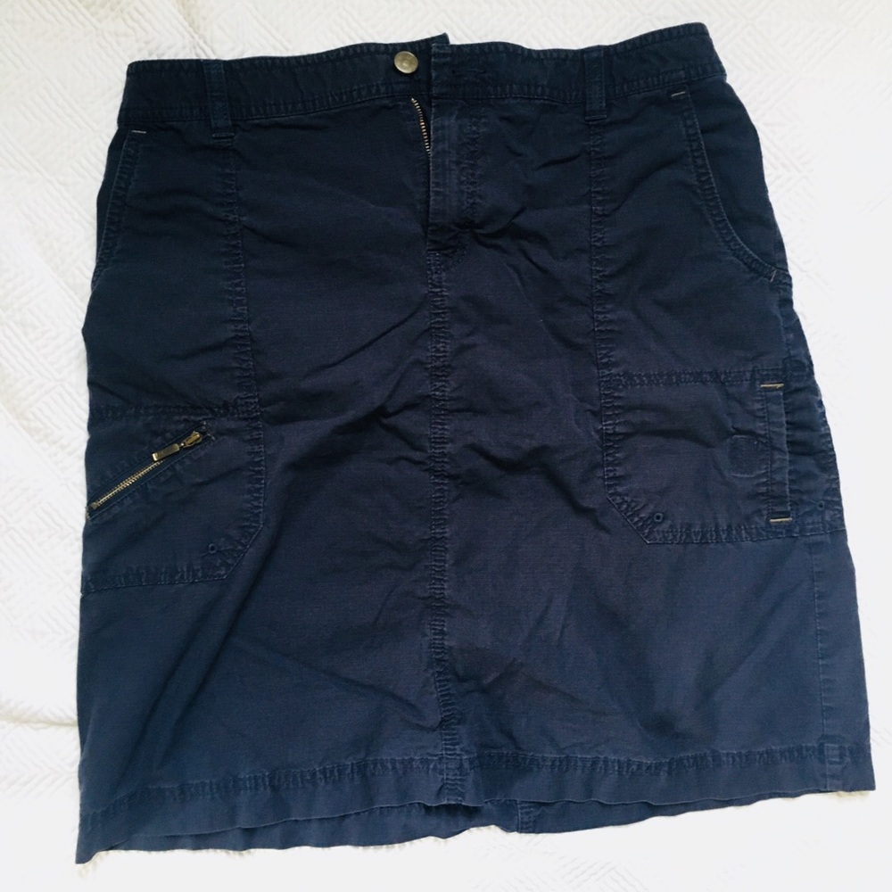 Navy Eddie Bauer Skirt